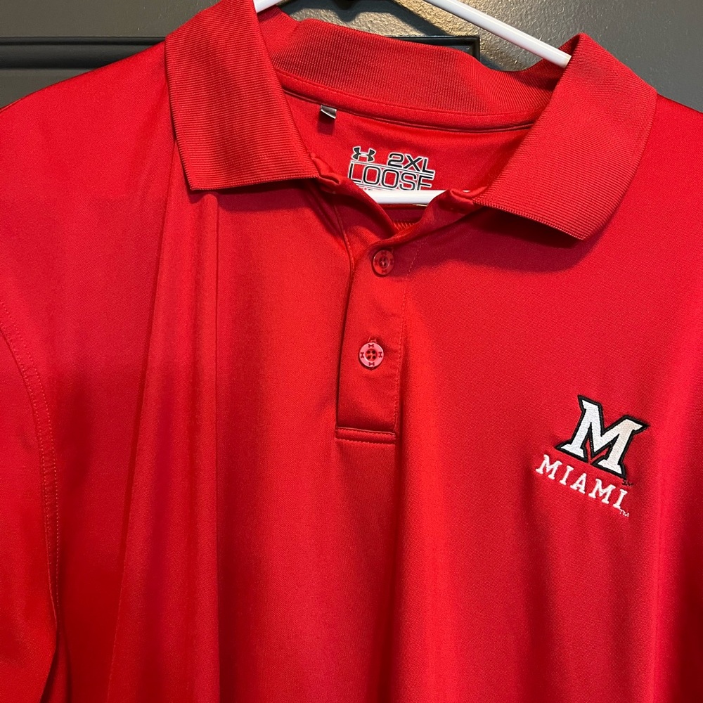 Under Armoir Miami Polo Short